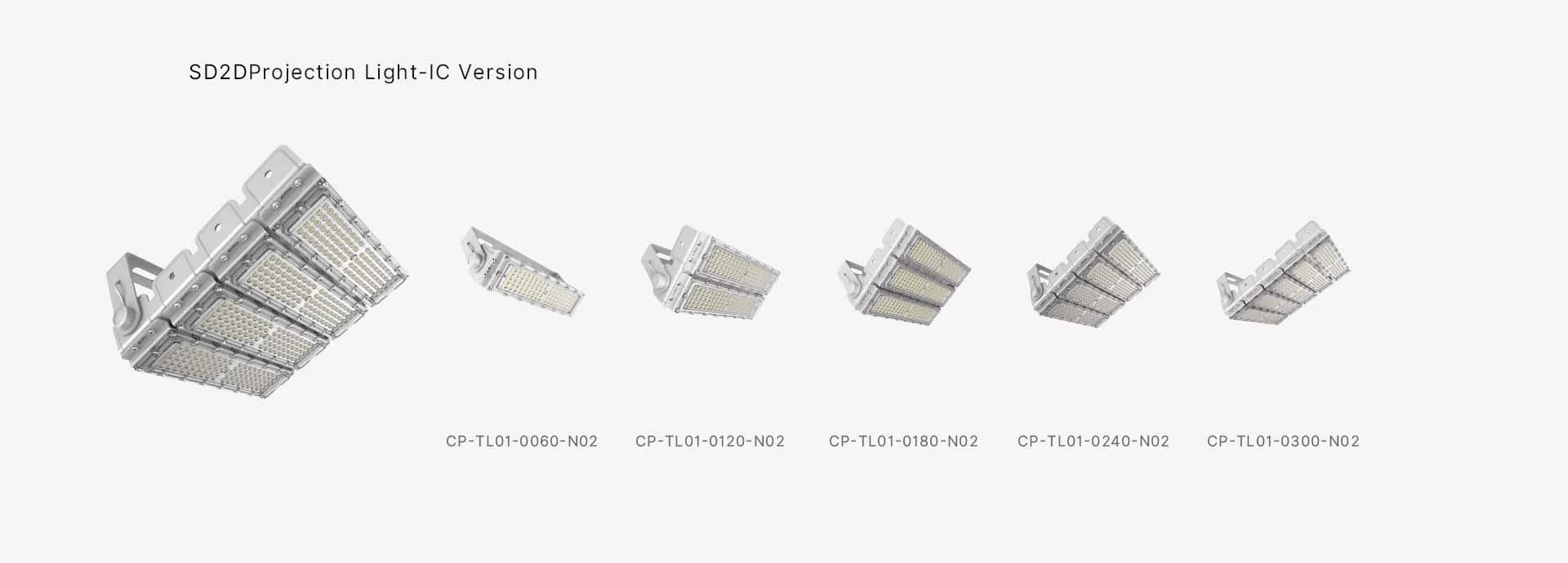SD2D LED — oprawa punktowa — Gama modeli