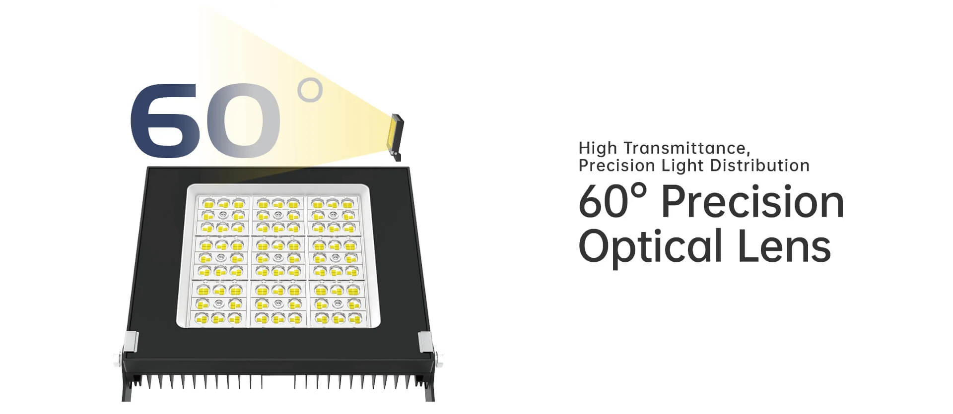 Venus TG-QMX 60 degree precision optical lens