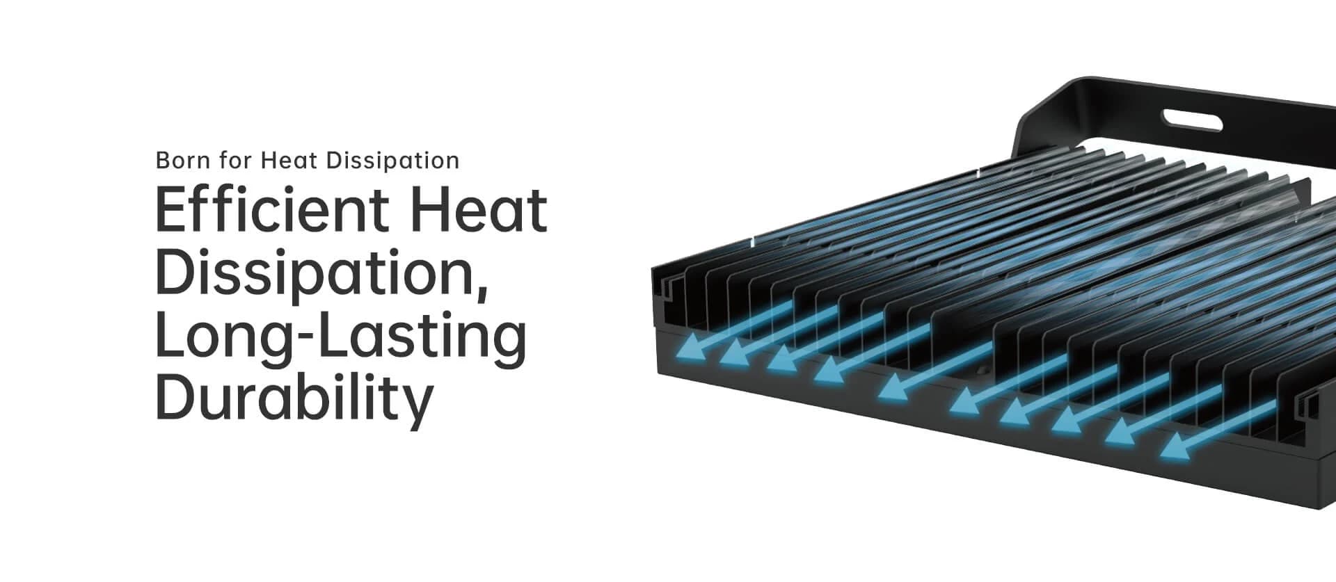 Venus TG-QMX efficient heat dissipation fins
