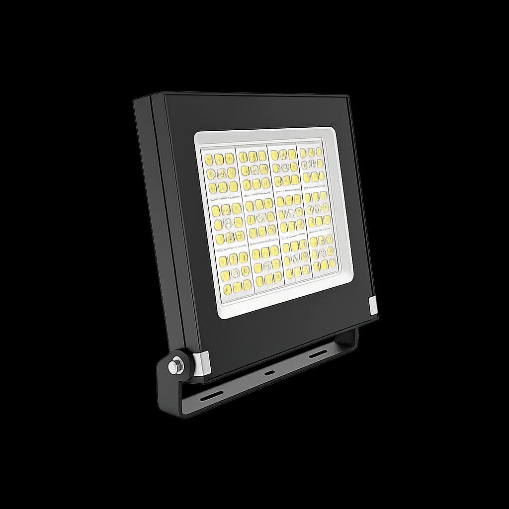 Venus TG-QMX LED flood light front angle product view