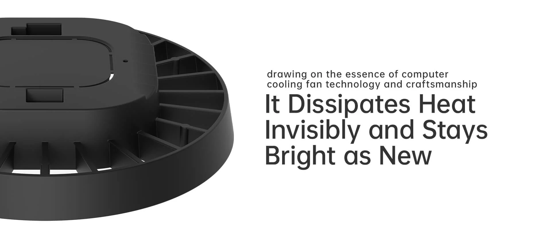 Uranus LED high bay light heat dissipation housing feature