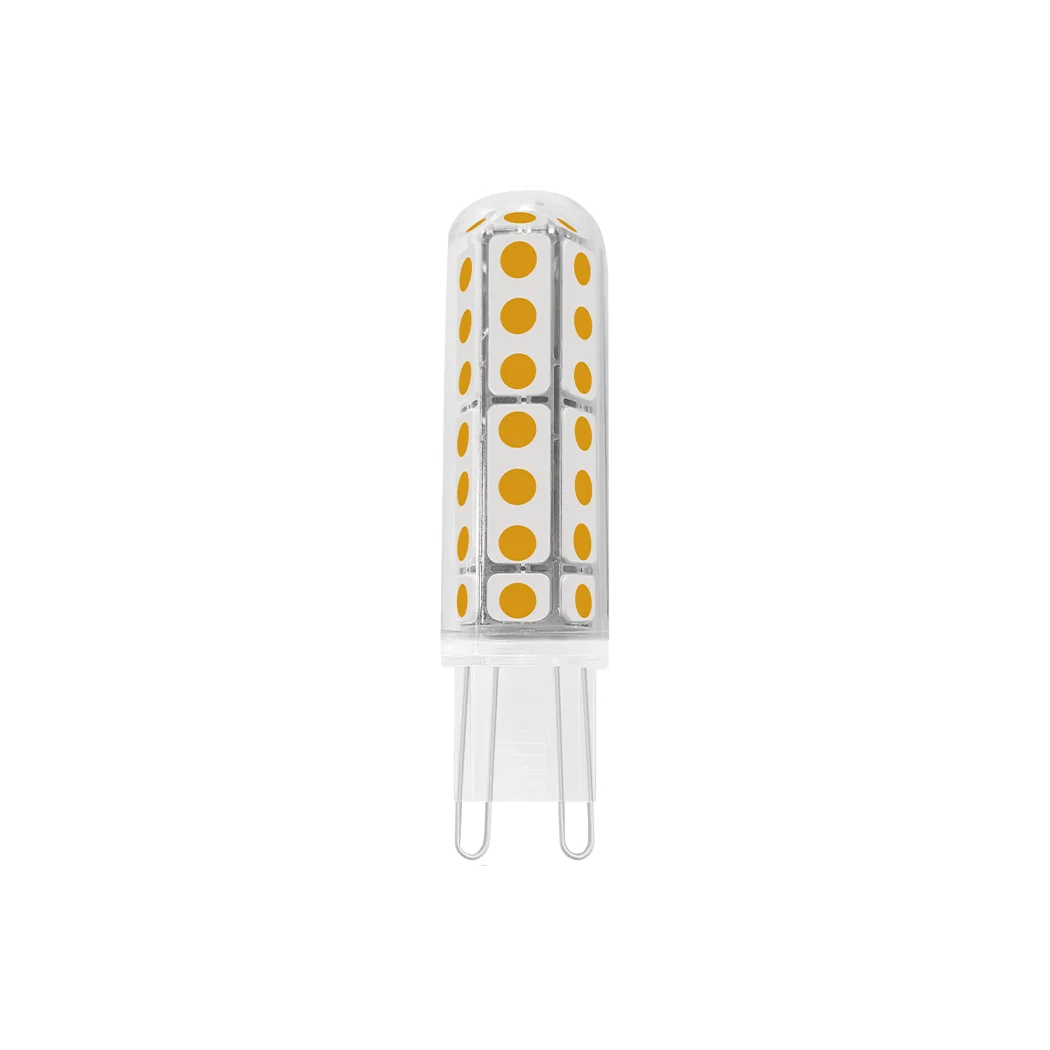 G9L transparent omnidirectional LED light source with G9 base