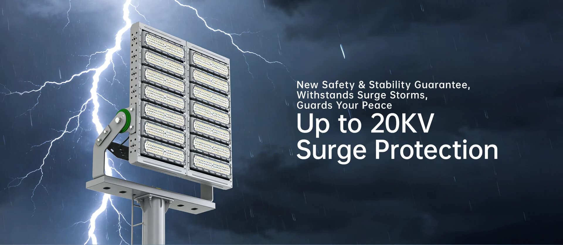 Warrior Star 20KV surge protection graphic
