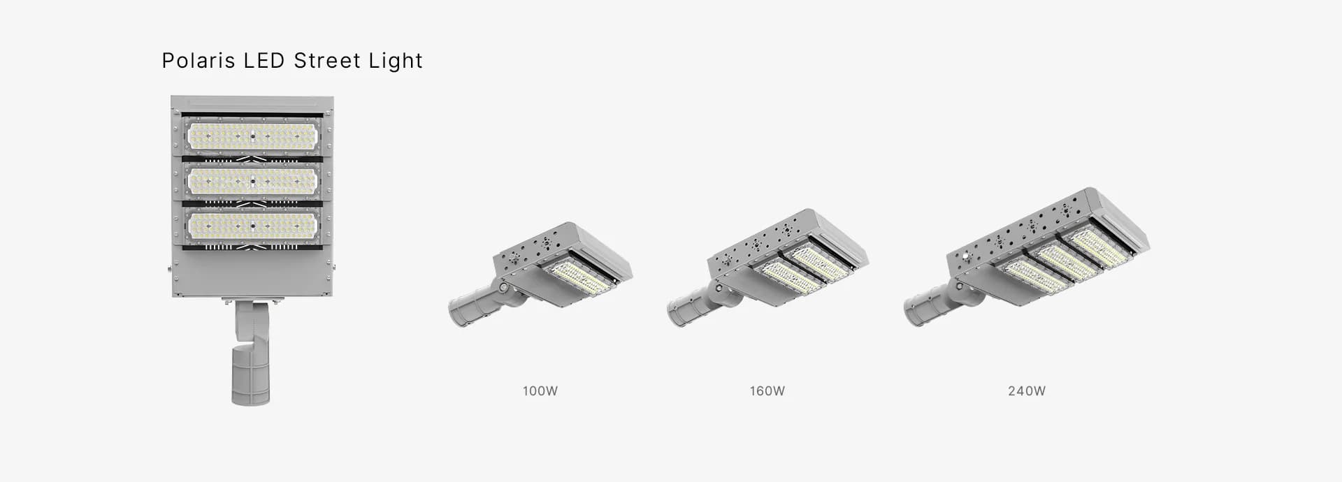 Polaris LD-BJX street light 100 W 160 W and 240 W lineup
