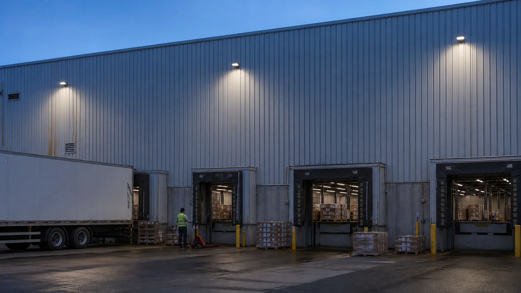 LED industrial yard lighting