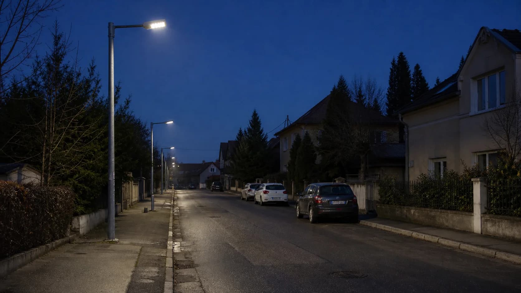 LED street lighting retrofit